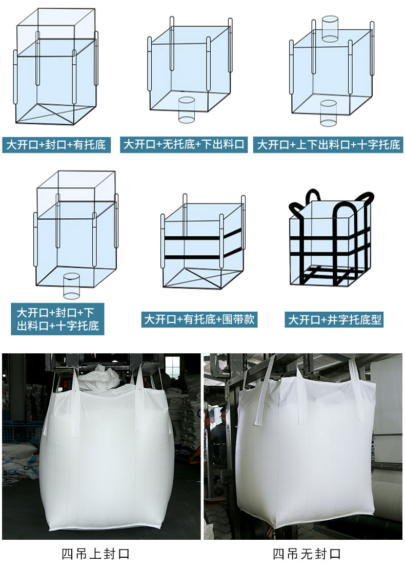 噸袋的設(shè)計結(jié)構(gòu)